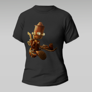T-shirt robot