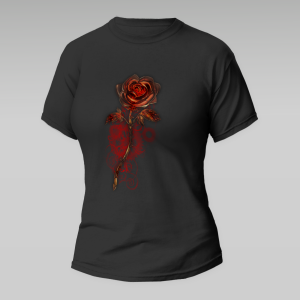 T-shirt rose